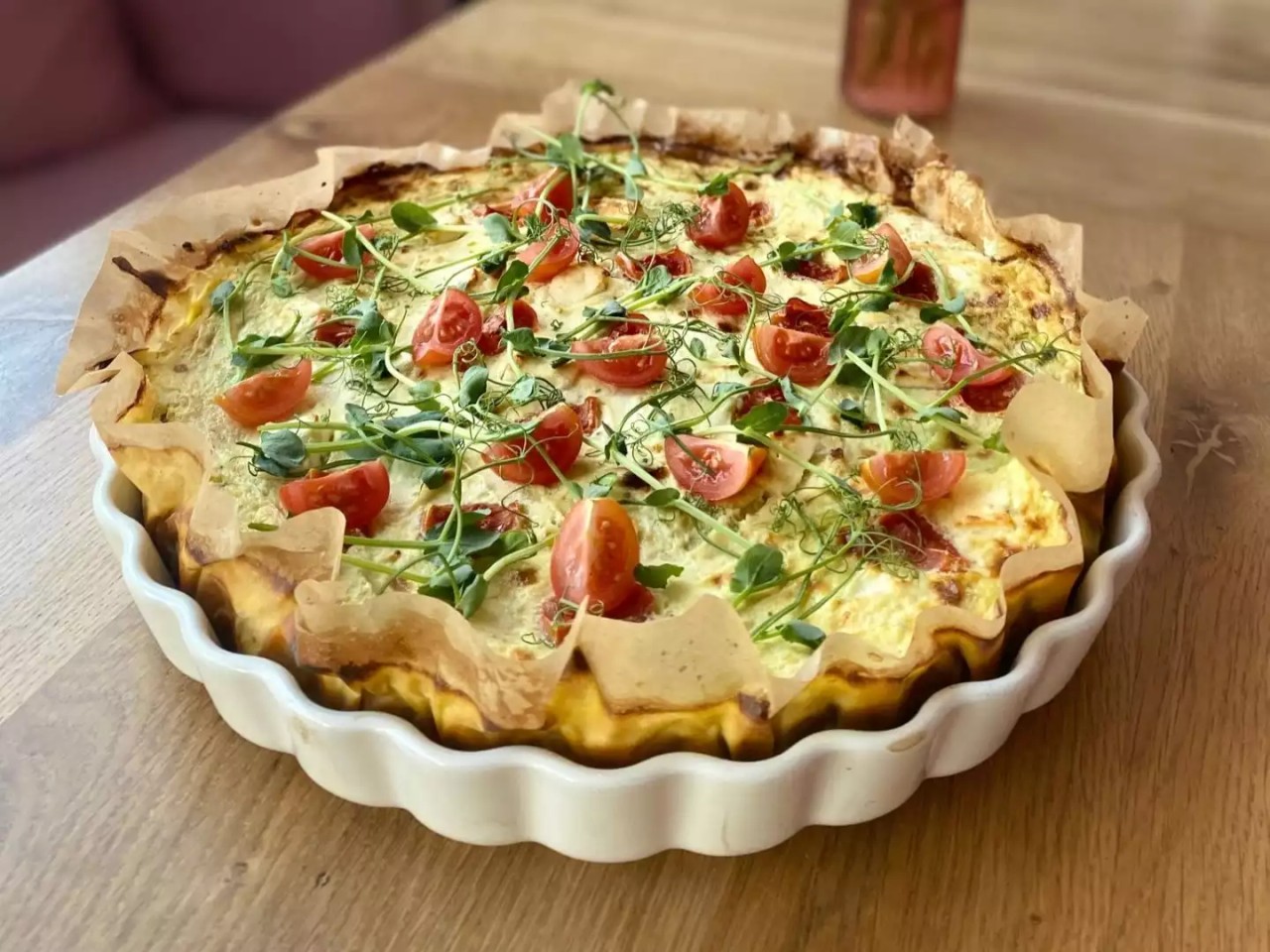 Tarta z cukinią i fetą