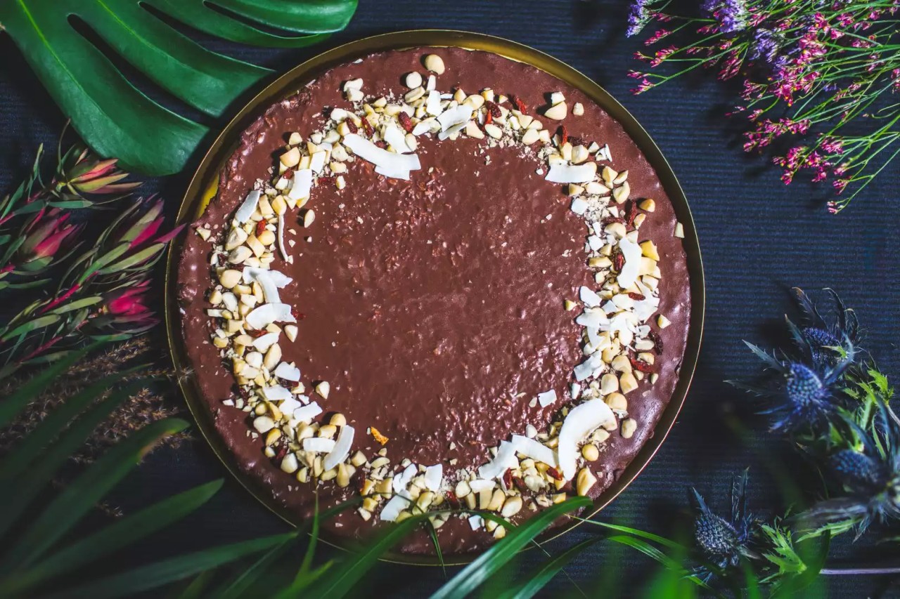 tarta czekoladowo-kokosowa_ wegańska