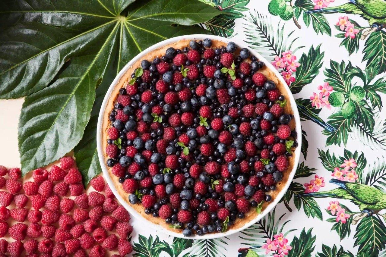 tarta creme patissiere z owocami